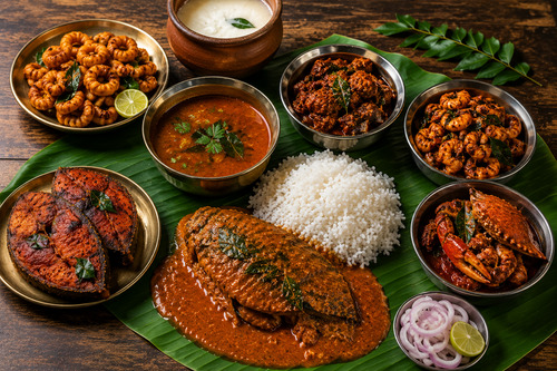 Delivery via Zomato and Swiggy - Akka Meen Sapadu, Karaikudi