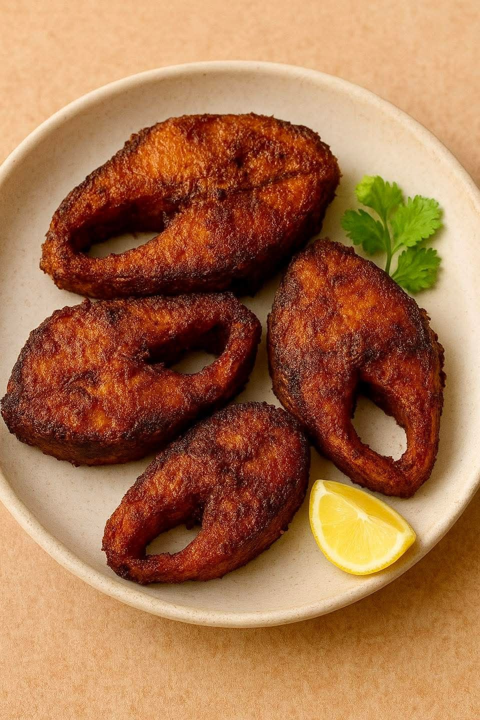 Vanjaram Fish Fry at Akka Meen Sapadu, Karaikudi
